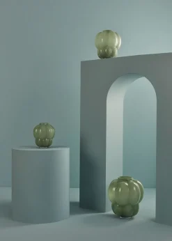 UVA glass vase