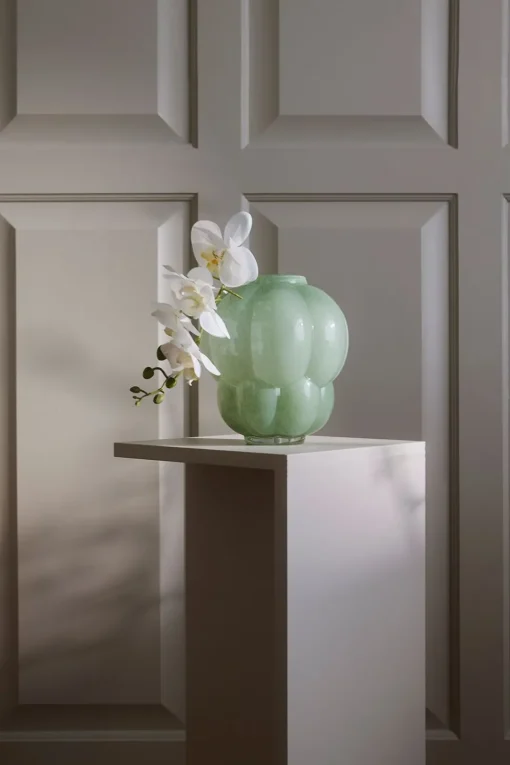 UVA glass vase