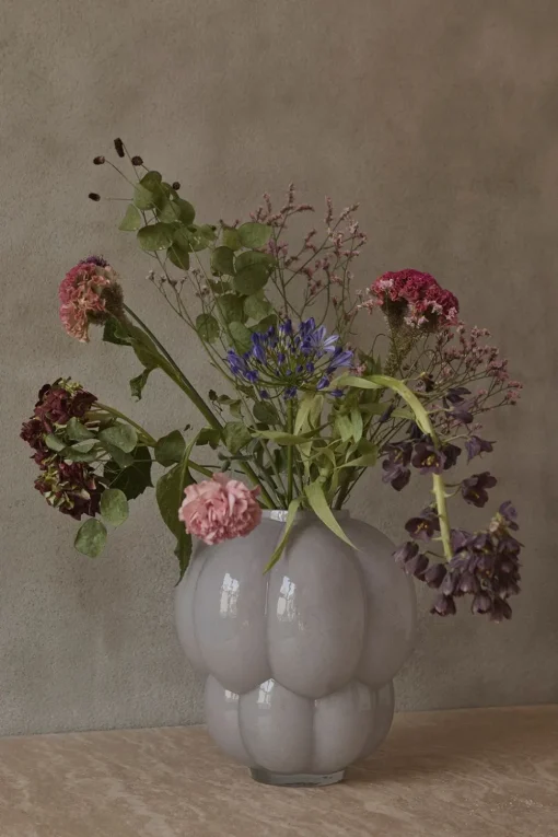 UVA glass vase