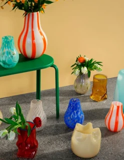 Vase 'Ellen' Mundblæst Glas