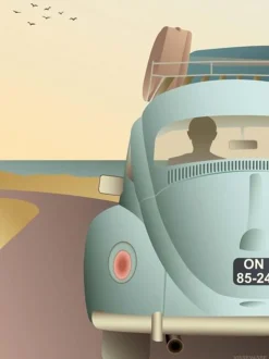 VW BEETLE - plakat