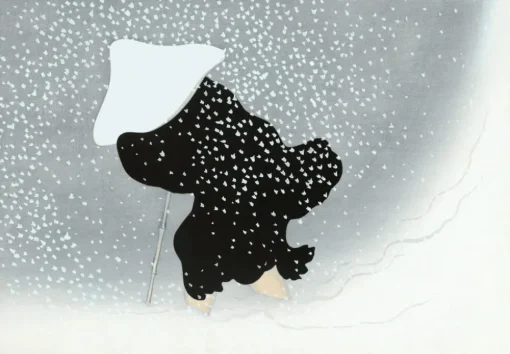 Walking in snow