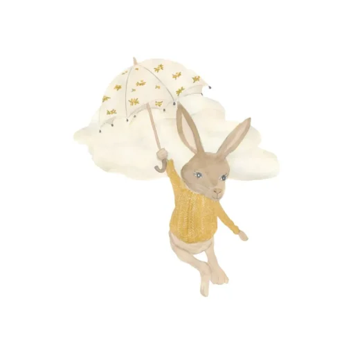 Wallsticker Emma the umbrella flyer