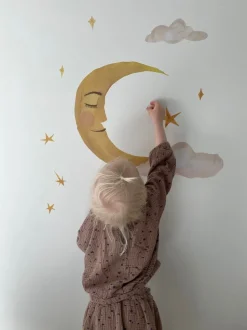 Wallsticker Moon Multi