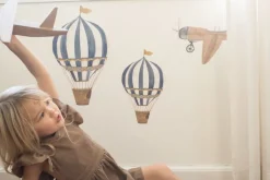 Wallsticker Retro air balloon