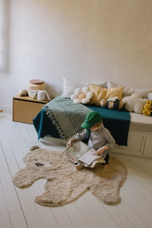 Washable Animal Rug Bear