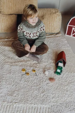 Washable Play Rug Farm Fields
