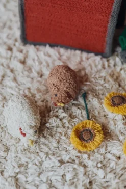 Washable Play Rug Farm Fields
