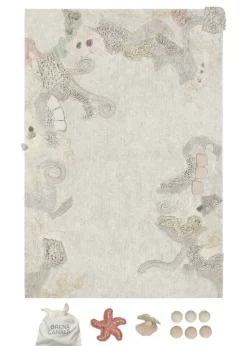 Washable Play Rug Seabed