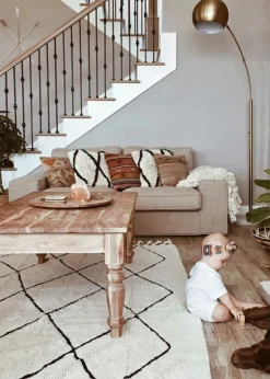 Washable Rug Bereber - Beige