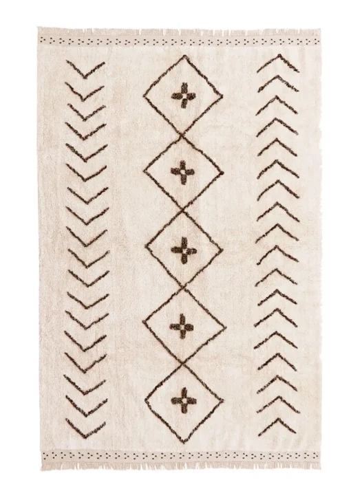 Washable Rug Bereber Rhombs