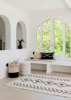 Washable Rug Bereber Rhombs