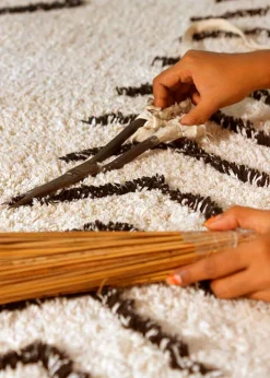 Washable Rug Bereber Rhombs