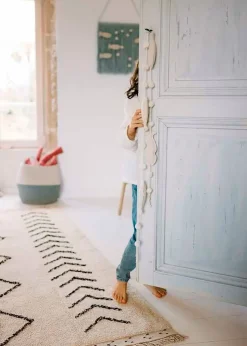 Washable Rug Bereber Rhombs