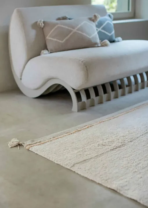 Washable Rug Bloom - Natural