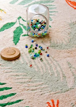 Washable Rug Botanic Plants