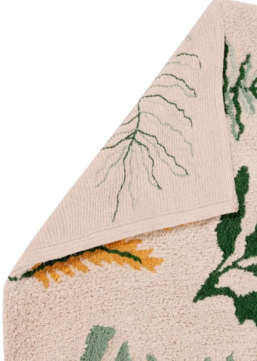 Washable Rug Botanic Plants