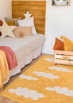 Washable Rug Clouds