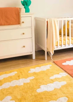 Washable Rug Clouds
