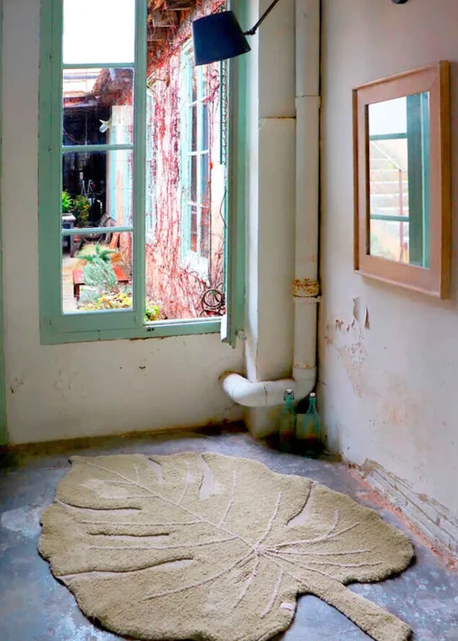 Washable Rug Monstera