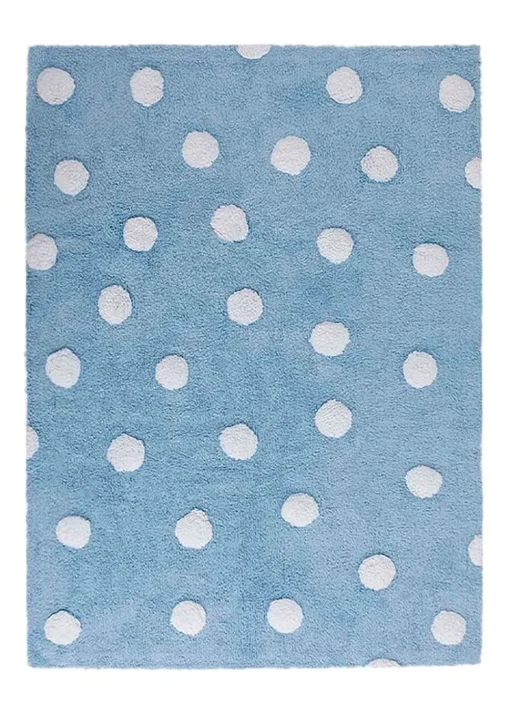 Washable Rug Polka Dots