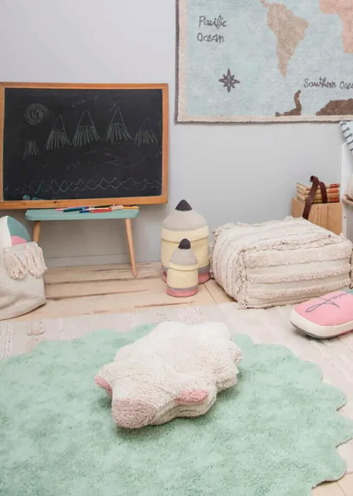 Washable Rug Puffy