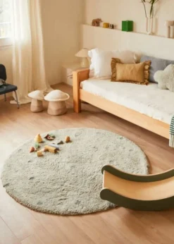 Washable Rug Round Dot
