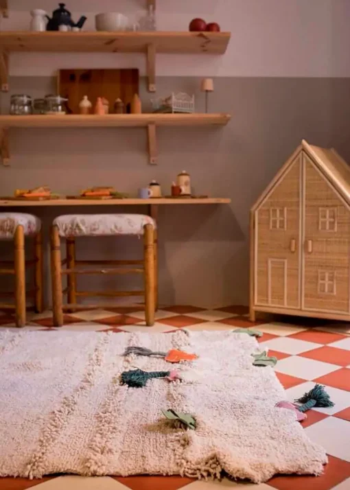 Washable Rug Veggie Garden