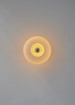 Wave Optic Opal Lamp