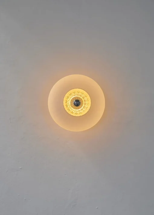 Wave Optic Opal Lamp