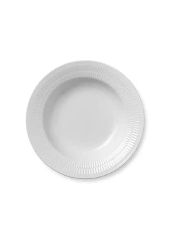 White Fluted - Deep Plate