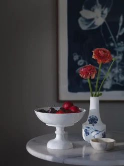 White Fluted - Plate