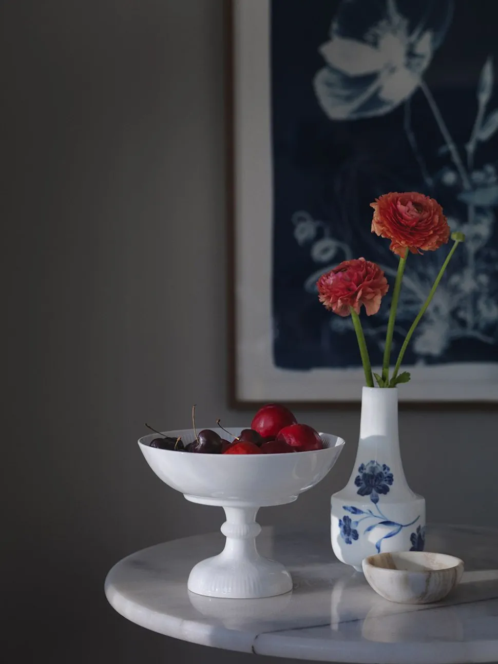 White Fluted - Plate