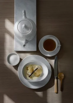 White Fluted - Plate