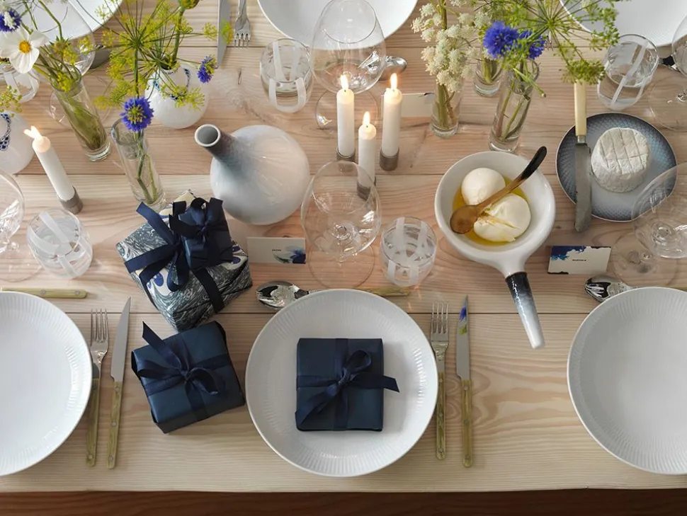 White Fluted - Plate