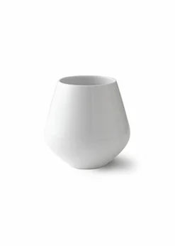 White Fluted - Vase