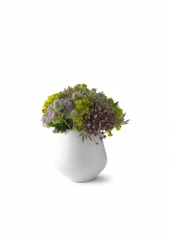 White Fluted - Vase