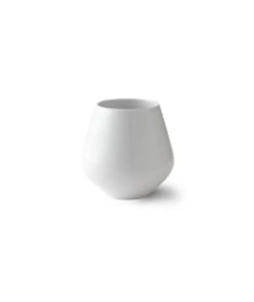 White Fluted - Vase