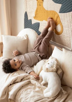 White Lion Cushion