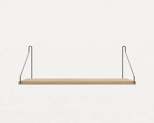 White Oiled Oak Shelf - 60 cm