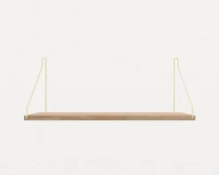 White Oiled Oak Shelf - 60 cm