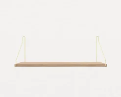 White Oiled Oak Shelf - 60 cm