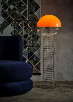 Wire Floor Lamp