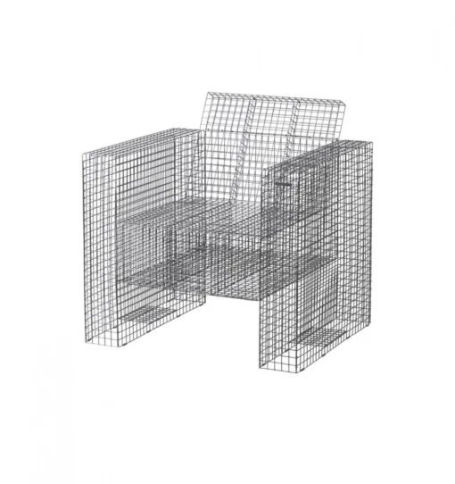 Wire Lounge Chair, Small
