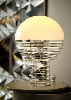 Wire Table Lamp
