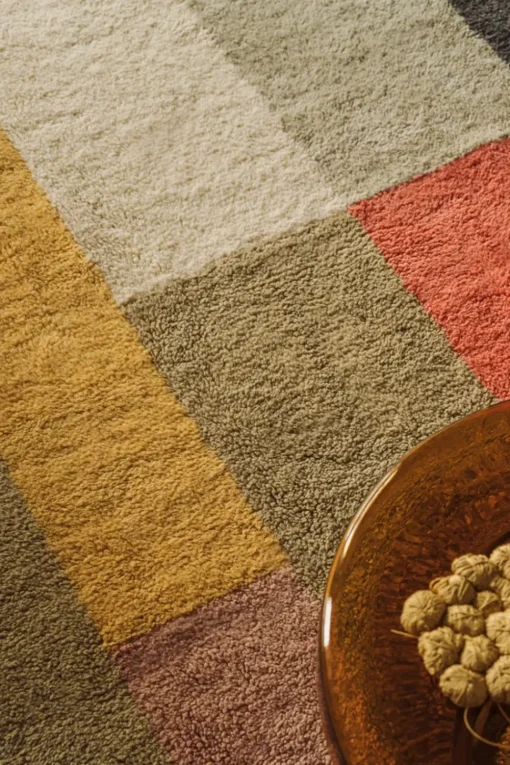 Wool Area Rug Chroma Palette