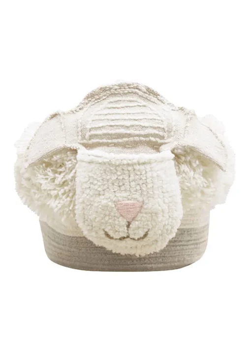 Woolable Basket Pink Nose Sheep