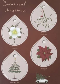 X-Mas deco - 4 pcs.